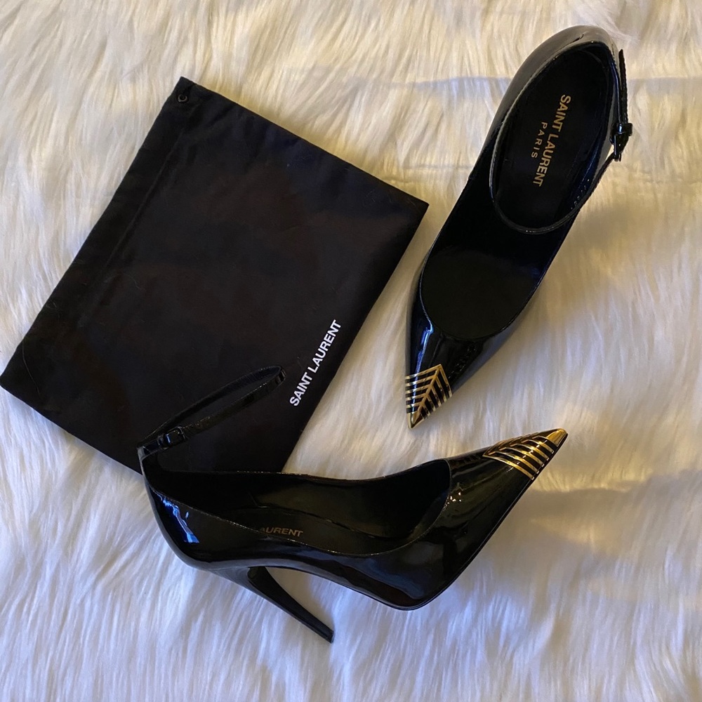 NWT Saint Laurent 7 Pumps